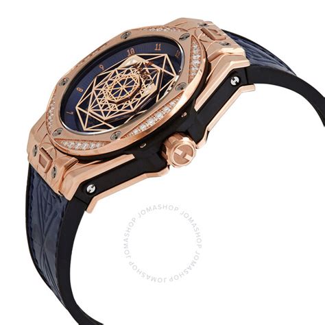 hublot big bang sang bleu blue dial ladies watch 465.os.7189.vr.1204.mxm19|Prices for New Hublot Big Bang Sang Bleu .